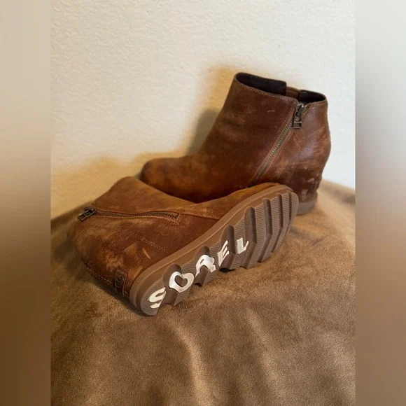 Sorel Booties Wedges - Picture 3 of 6